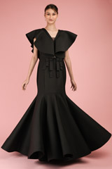 Ruffle Mermaid Gown3786 video